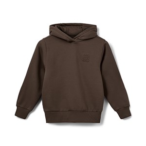 Sofie Schnoor Young  - SIMONASY HOODIE, Dark Brown
